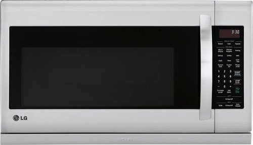  LG - 2.2 Cu. Ft. Over-the-Range Microwave with Sensor Cooking and EasyClean - Stainless Steel
