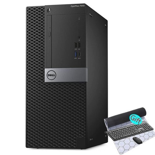 Dell Refurbished Excellent 7050 Mini Tower Desktop, Intel i7 7700