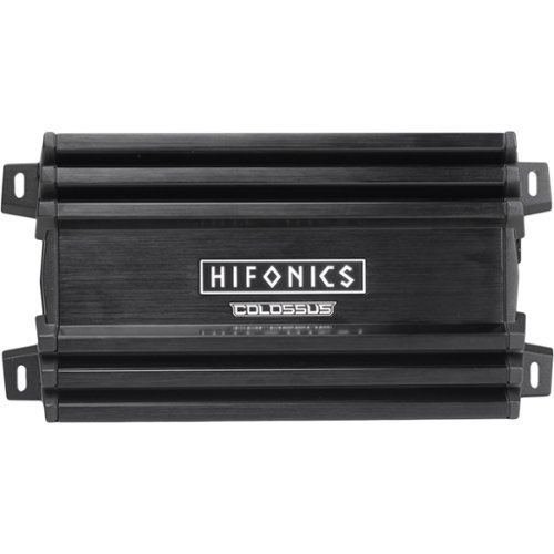 Hifonics - COLOSSUS MINI 1200W Ultra-Compact Mono Block Car Audio Amplifier