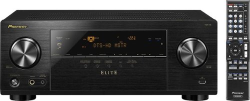  Pioneer - 700W 5.2-Ch. 4K Ultra HD and 3D Pass-Through A/V Home Theater Receiver - Black