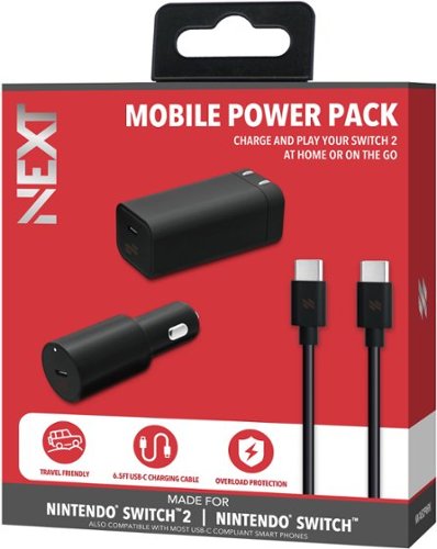 NEXT Universal Mobile Power Pack for Nintendo Switch 2 and Switch - Black WHERE TO BUY