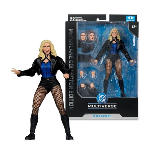 McFarlane Toys - DC Multiverse Black Canary (DC Rebirth) 7" Action Figure - McFarlane Collector Edition #54 - Chance for Chase