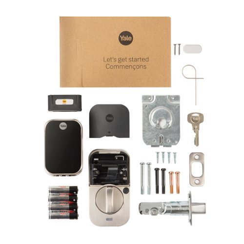Yale Assure Lock 2 - Smart Lock Keyless Wi-Fi Deadbolt with Touchscreen Keypad Access - Norwood Handle - Satin Nickel BUY IN MIDDLE EAST