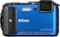 Nikon - Coolpix AW130 16.0-Megapixel Digital Camera - Blue-Front_Standard