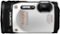 Olympus - TG-860 16.0-Megapixel Waterproof Digital Camera - White-Front_Standard