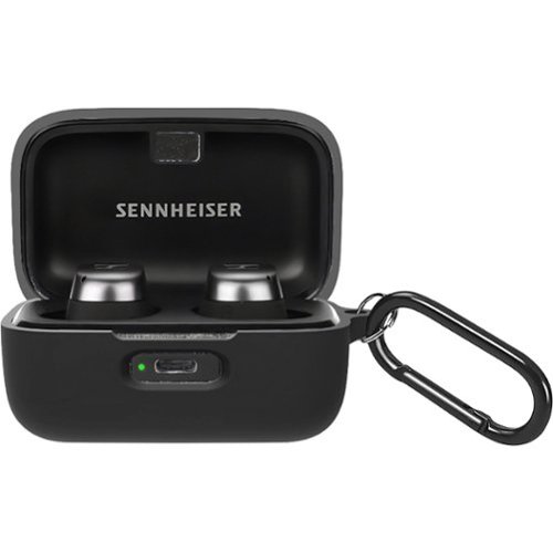 SaharaCase Venture Series Silicone Case for Sennheiser MOMENTUM True Wireless 4 Headphones - Black WORLDWIDE DELIVERY