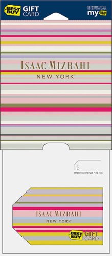  Best Buy® - $20 Isaac Mizrahi Stripes Gift Card