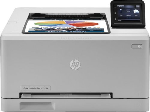  HP - Laserjet Pro M252dw Wireless Color Printer - Gray
