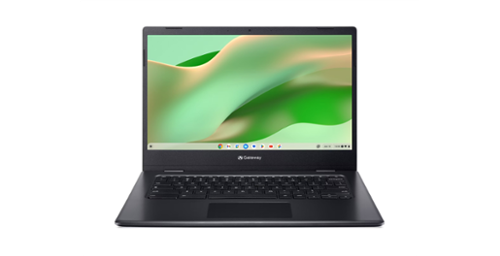 Acer - Refurbished Excellent - Gateway Chromebook 314 14" FHD Celeron N4500 4GB 64GB eMMC ChromeOS - Star Black-Front_Standard 