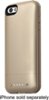 mophie - juice pack air External Battery Case for Apple® iPhone® SE, 5s and 5 - Gold-Front_Standard