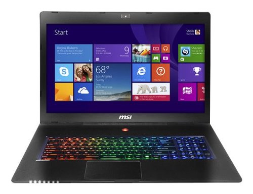 MSI - Stealth Pro 17.3&quot; Laptop - Intel Core i7 - 16GB Memory - 1TB Hard Drive - Aluminum Gray