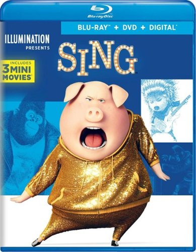  Sing [Includes Digital Copy] [Blu-ray/DVD] [2016]