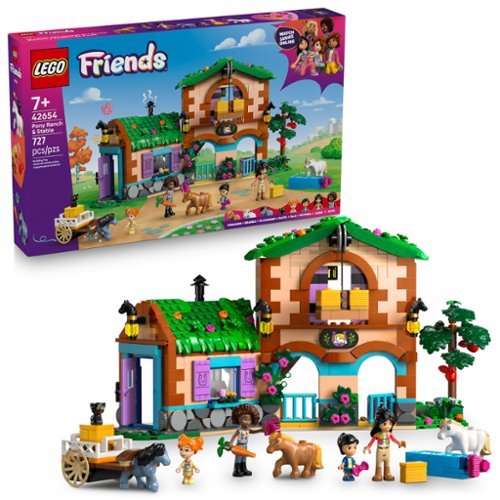 LEGO - Friends Pony Ranch & Stable Building Toy 42654