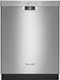 KitchenAid - 24" Built-In Dishwasher with Stainless Steel Tub - Stainless steel-Front_Standard 