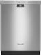 KitchenAid - 24" Built-In Dishwasher with Tub - Stainless Steel-Front_Standard