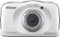 Nikon - Coolpix S33 13.2-Megapixel Digital Camera - White-Front_Standard