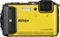 Nikon - Coolpix AW130 16.0-Megapixel Waterproof Digital Camera - Yellow-Front_Standard