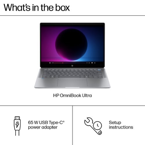 HP OmniBook Ultra - Copilot+ PC - 14 2.2K Touch-Screen Laptop - AMD Ryzen AI 9 HX 375 - 32GB Memory - 2TB SSD - Meteor Silver HOW TO BUY