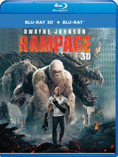 Rampage [3D] [Blu-ray] [Blu-ray/Blu-ray 3D] [2018]-Front_Standard