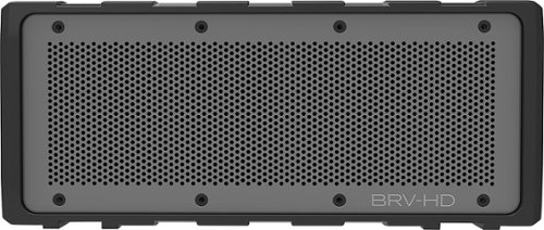 BRAVEN - BRV-HD Portable Bluetooth Speaker - Black/Gray