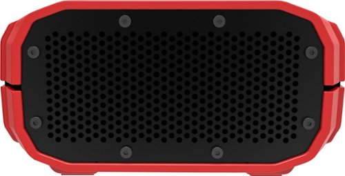  BRAVEN - Wireless Bluetooth Speaker - Fire Red/Gray
