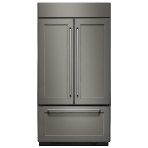 KitchenAid - 24.2 Cu. Ft. Built-In French Door Bottom Mount Refrigerator - Panel Ready