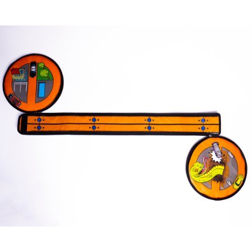 Tara Toys ZipBin Hot Wheels: Wheelie Track Pack Storage Case & Racetrack Mat WORLDWIDE DELIVERY