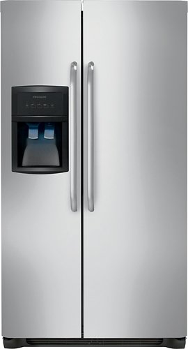  Frigidaire - 22.6 Cu. Ft. Side-by-Side Refrigerator - Stainless Steel