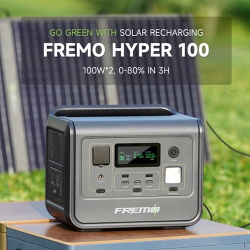 Fremo X800 Portable Power Station (512 Wh Capacity) - Gray SHOP ONLINE
