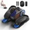 MERACH - Under Desk Elliptical Machine for Seniors – Adjustable Speed, LED Display, Compact & Quiet for Home Office Use - Black-Front_Standard