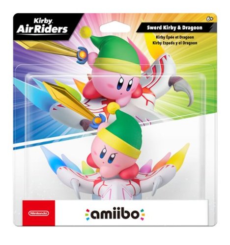 Nintendo - amiibo - Sword Kirby & Dragoon - Kirby Air Riders Series - Multi