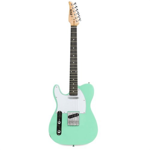 Lyxpro - 39” Electric Guitar TL Series, Solid Body Guitar W/3-Way Switch & Tone Controls - Green-Front_Standard 