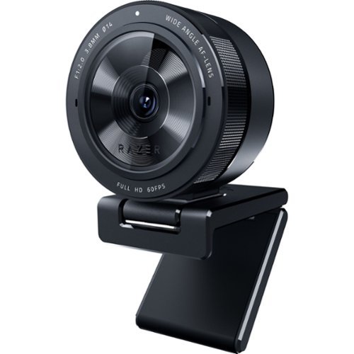 Razer Kiyo Pro 1920 x 1080 Webcam with High-Performance Adaptive Light Sensor - Black INTERNATIONAL SHIPPING