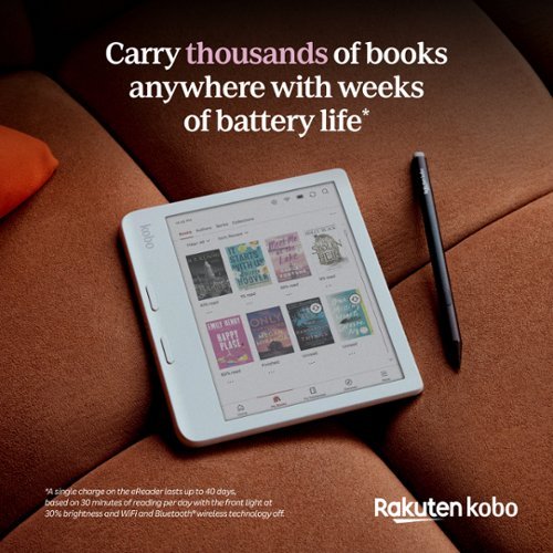 Kobo Libra Colour | eReader | 7 Glare-Free Colour E Ink Kaleido 3 Display | Dark Mode Option | Waterproof - 2024 - Black BUY IN AUSTRALIA