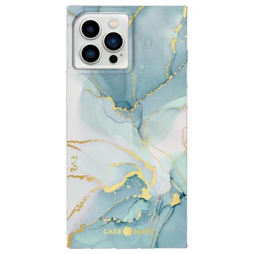 Case-Mate - Blox Softshell Case for iPhone 13 Pro Max - Glacier Marble-Front_Standard 