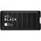 WD - P40 Game Drive for PS4, PS5 and Xbox 500GB External USB 3.2 Gen 2x2 Portable SSD - Black-Front_Standard