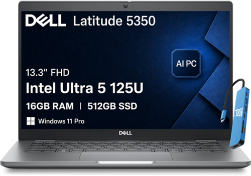 Dell Latitude 5350 13.3'' FHD Business Laptop AI PC Intel Core
