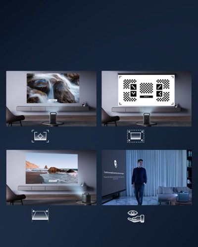 Nebula Anker Cosmos Laser 4K Portable Projector - Black + Gray WHERE TO BUY