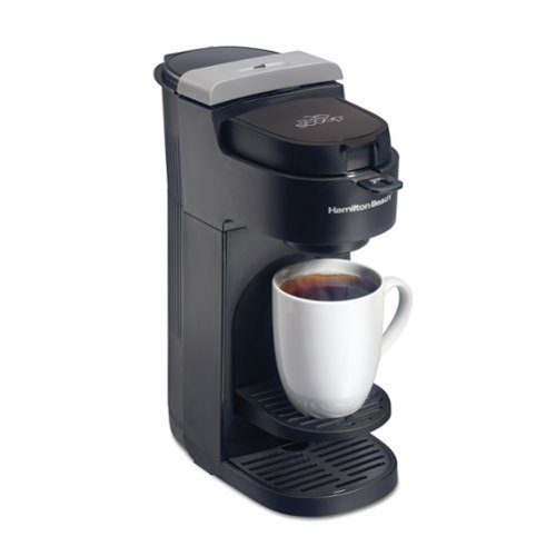Hamilton Beach - The Scoop Single-Serve Coffee Maker - BLACK-Front_Standard 