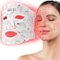 Arivea - Wireless Red Light Therapy Mask for Face, Rechargeable NIR LED, Home & Travel - White-Front_Standard