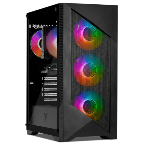 YEYIAN - Edge 225FC-560P2U - Gaming PC Core Ultra 5 225F, GeForce RTX 5060  – SKU YPI‑ED225FC‑560P2U-Front_Standard 