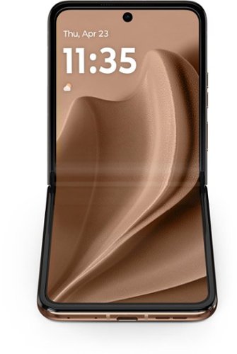 Motorola razr+ 2025 256GB (Unlocked) - PANTONE Mocha Mousse SHOP ONLINE