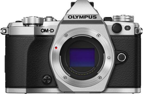 Olympus - OM-D E-M5 Mark II Mirrorless Camera (Body Only) - Silver