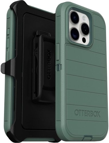 OtterBox Defender Series Pro Hard Shell for Apple iPhone 15 Pro - Forest Ranger GLOBAL SHIPPING