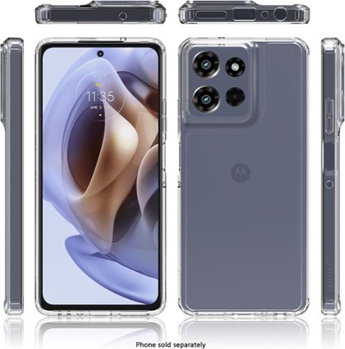 SaharaCase Venture Series Hard Shell Case for Motorola G Power 5G (2025) - Clear GLOBAL SHIPPING