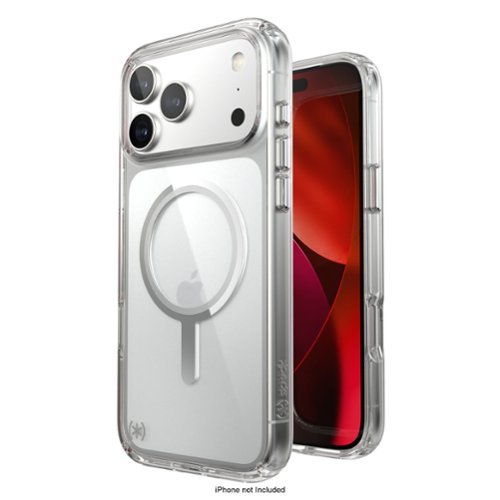 Speck Presidio Perfect Clear with MagSafe Case for Apple iPhone 17 Pro Max - Clear/Silver WHERE TO BUY