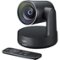 Logitech - Rally Ultra HD PTZ Camera for Meeting Rooms - 3840 x 2160 Video - Auto-focus - Graphite-Front_Standard