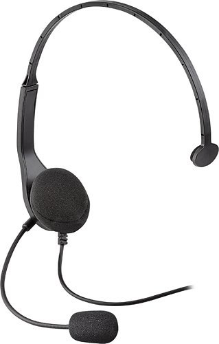  Insignia™ - Wired Chat Headset for PlayStation 3 - Black