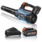 SENIX - X2 20V Max Cordless Leaf Blower, Brushless (5.0 Ah Battery & Charger Included) - Blue-Front_Standard