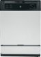 GE - SpaceMaker 24" Built-In Dishwasher - Stainless Steel-Front_Standard